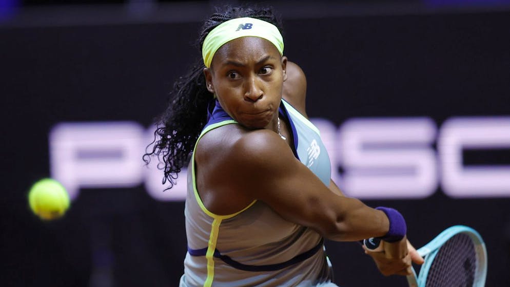 Coco Gauff n’a pas fait dans la dentelle mardi à Madrid (archives).