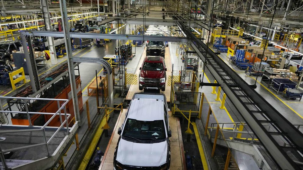 Das Verbrennergeschäft des US-Autokonzerns Ford erwirtschaftete schwarze Zahlen. (Archivbild)