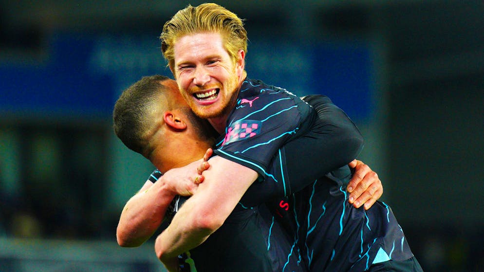 Kevin De Bruyne eröffnete mit seinem Treffer zum 1:0 das Scoreboard.
