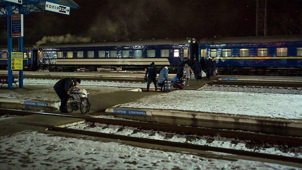 Le réseau ferroviaire est vital pour l'Ukraine et sa défense (illustration).