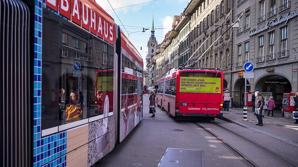 Tram oder Bus ins Fischermättli? Darüber scheiden sich in der Stadt Bern die Geister. (Archivbild)