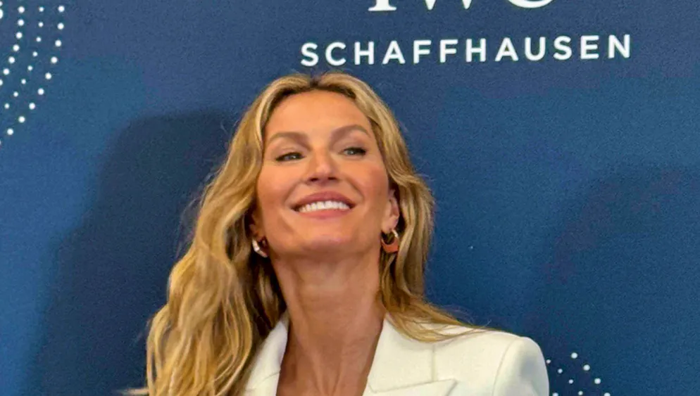 Als Markenbotschafterin der Schaffhauser Uhrenmarke IWC ist das Model Gisele Bündchen immer wieder in der Schweiz unterwegs.