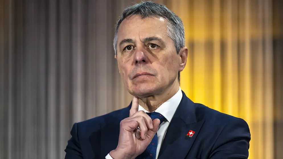 Bundesrat Ignazio Cassis nimmt an einem WEF-Sondertreffen in Riad teil. (Archivbild)