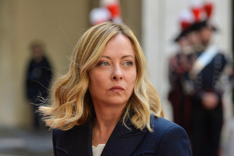 La cheffe du gouvernement italien Giorgia Meloni a déclaré dimanche qu'elle se présenterait en tête de liste de son parti d'extrême droite aux élections européennes de juin. (archives)