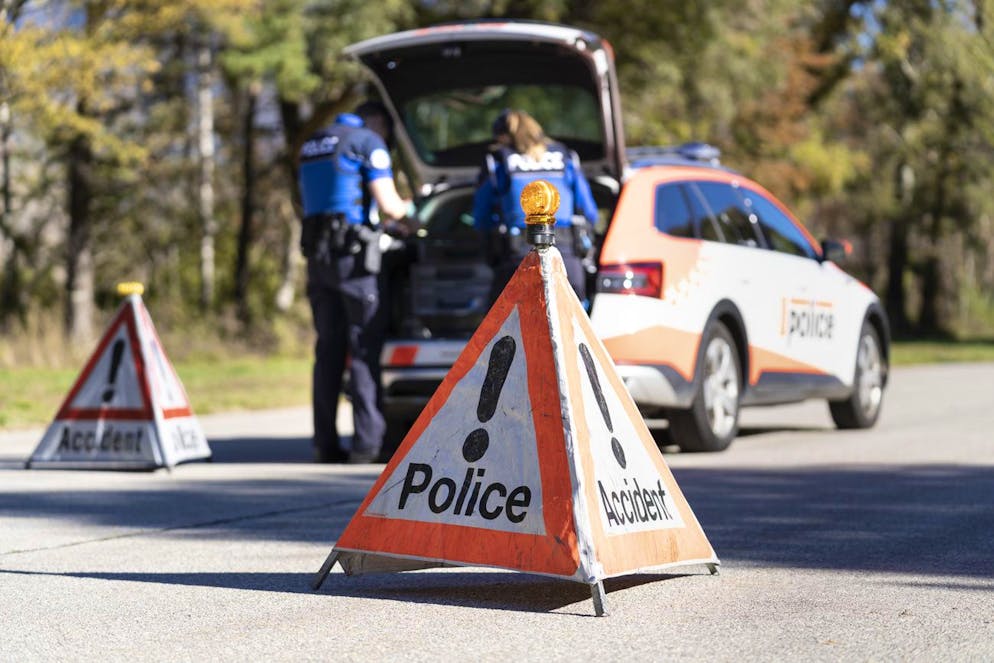 La police cantonale valaisanne annonce le lancement d'un appel à témoins. (image d'illustration)