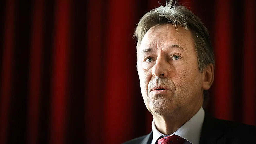 Les comptes de l'Etat de Neuchâtel présentés par le Conseil d'Etat, ici son président Alain Ribaux, laissent apparaître un excédent de revenus de 1,7 million de francs pour 2023 (archives).