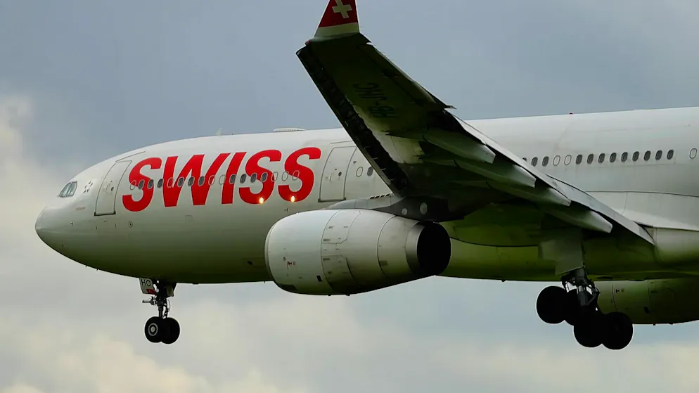 Ein Swiss Airbus A330 konnte seine Reise nach Zürich nicht wie geplant durchführen.