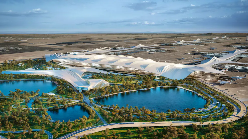 Multimilliardenprojekt. So soll Dubais neuer Megaflughafen aussehen