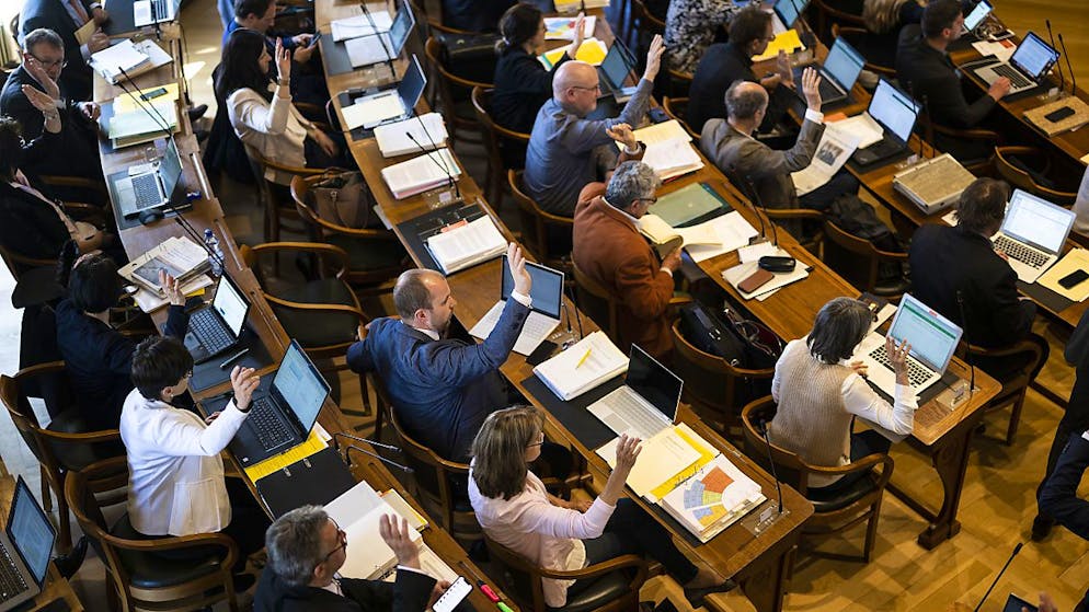 Der St. Galler Kantonsrat hat in der Aprilsession über die Zukunft des Steinbruchs Starkenbach im Toggenburg entschieden. (Archivbild)