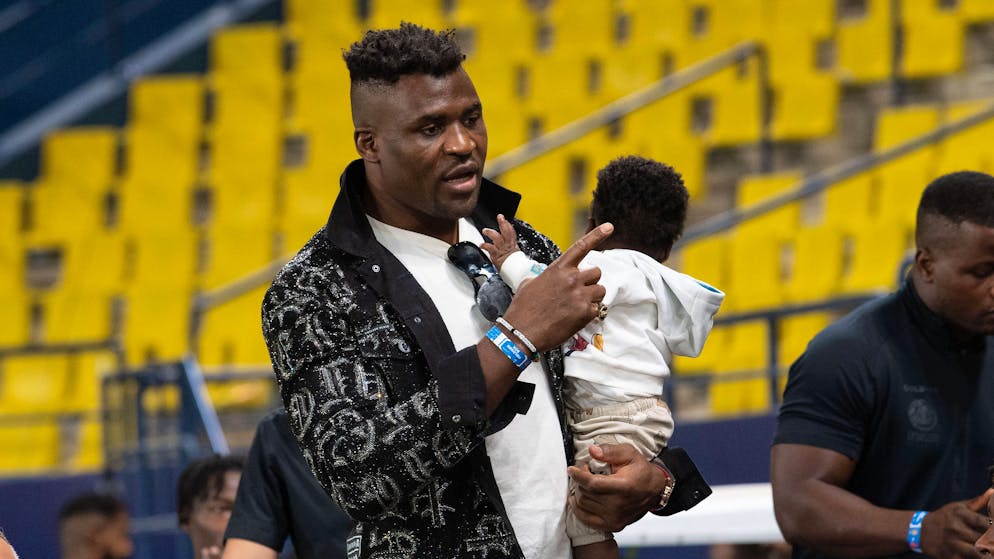 Francis Ngannou trauert um seinen Sohn Kobe.