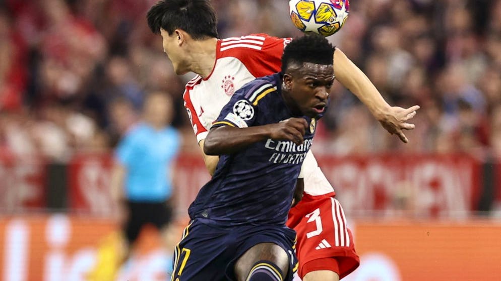 Vinicius Junior entscheidet das Duell gegen den für den Verletzten Matthijs de Ligt in die Startelf gerückten Kim Min-jae für sich