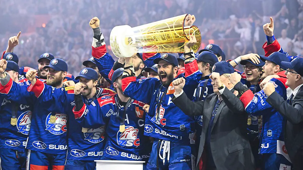 2:0-Sieg in der Finalissima. Die ZSC Lions ringen Lausanne nieder und sind zum zehnten Mal Schweizer Meister