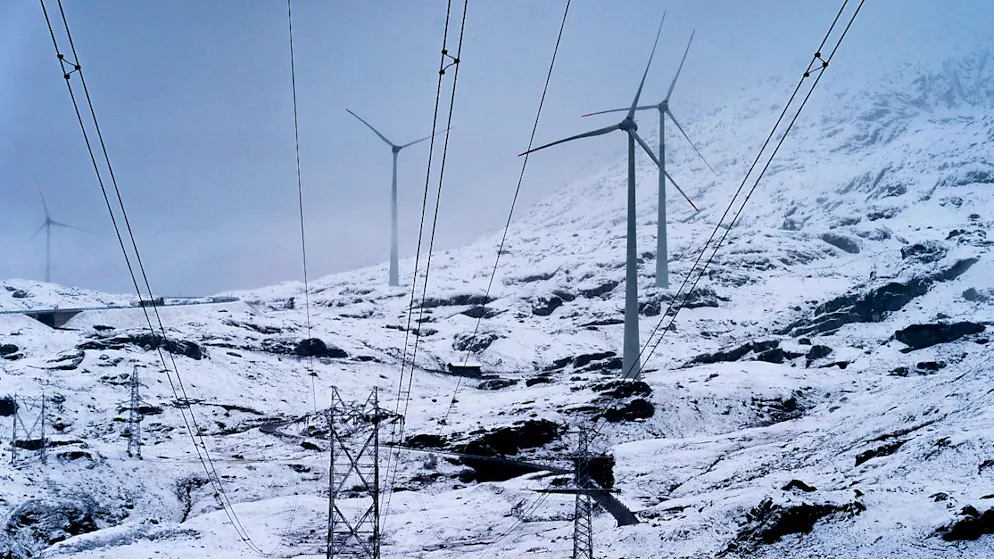 Il parco eolico del San Gottardo ha già fatto parlare molto di sé.