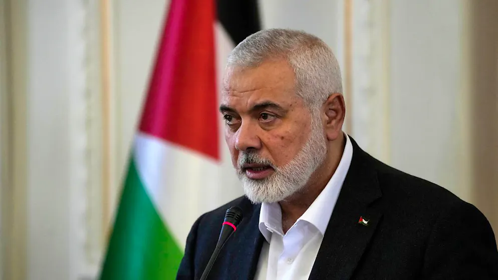 Il leader di Hamas Ismail Haniyeh.