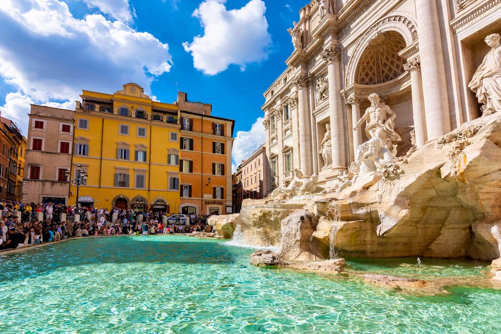 Gare aux pickpockets qui rôdent du côté de la fontaine de Trévi, à Rome !