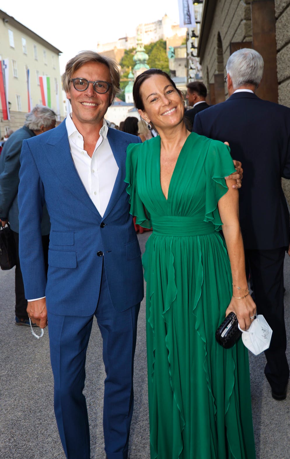 La vita di Birgit Lauda in immagini. Birgit Lauda alla prima di «Tosca» al Festival di Salisburgo nell'agosto 2021. Al suo fianco c'è il nuovo compagno Marcus Sieberer, un esperto finanziario austriaco che lavora a Zurigo e vive nel Canton Svitto.