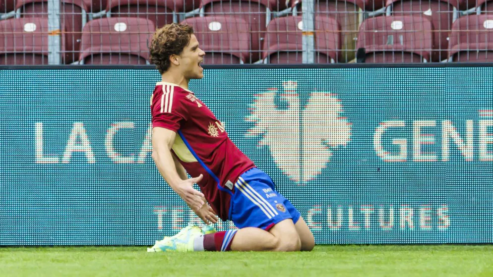 David Douline traf in der vierten Minute bereits zum 2:0 für Servette. Die Genfer verwalteten den Vorsprung gegen Winterthur danach souverän