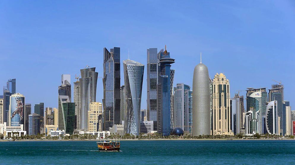 Guerra tra Iran e Israele. I grattacieli di Doha, capitale del Qatar.
