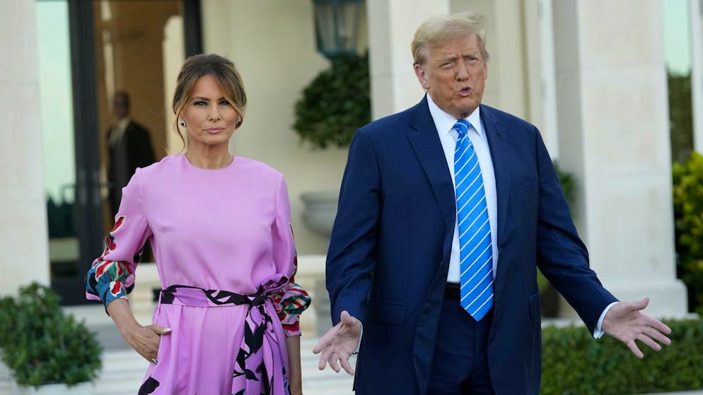 Nach Sexskandalen. Trump liess Zeitungen vor seiner Frau verstecken