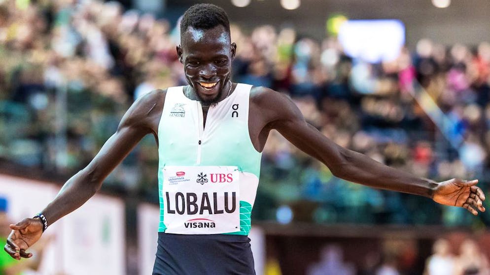 Dominic Lobalu, deuxième sur 5000 m, a fait le travail (Archives).