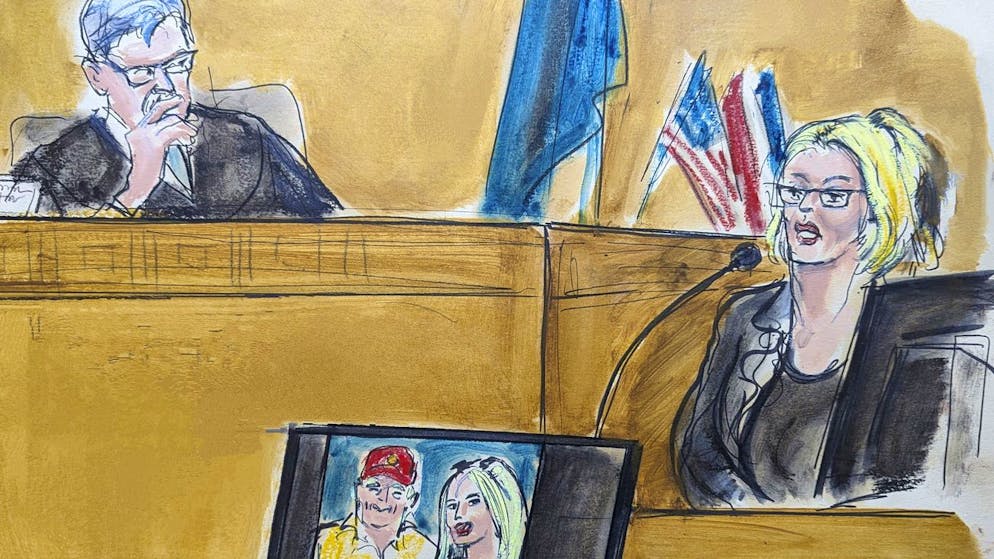 Aussage im Schweigegeld-Prozess. Stormy Daniels schildert den Sex mit Donald Trump bis ins Detail