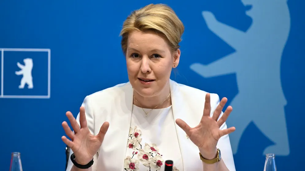 Franziska Giffey (SPD), Berliner Senatorin für Wirtschaft, Energie und Betriebe und frühere regierende Bürgermeisterin. (Archivbild)
