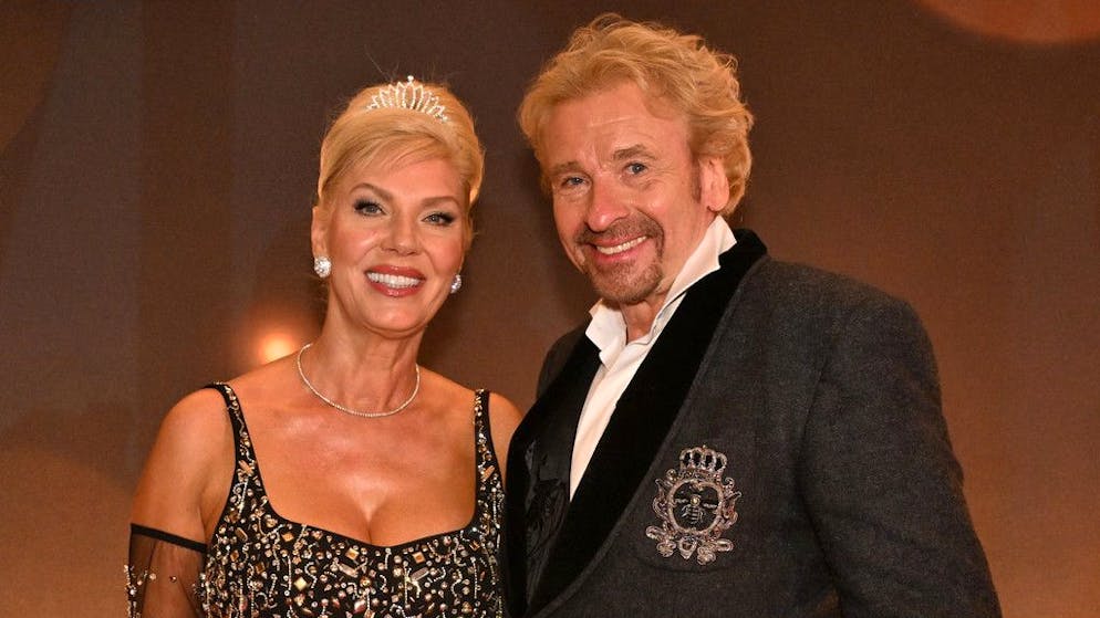 Weilten dieser Tage am Vierwaldstättersee, um Geburtstag zu feiern: Thomas Gottschalk und Karina Mross.