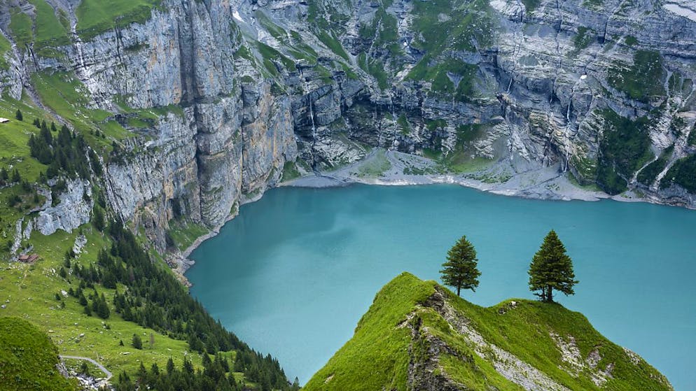 Elicotteri in azione. Kandersteg: diversi feriti sotto la valanga all'Oeschinensee
