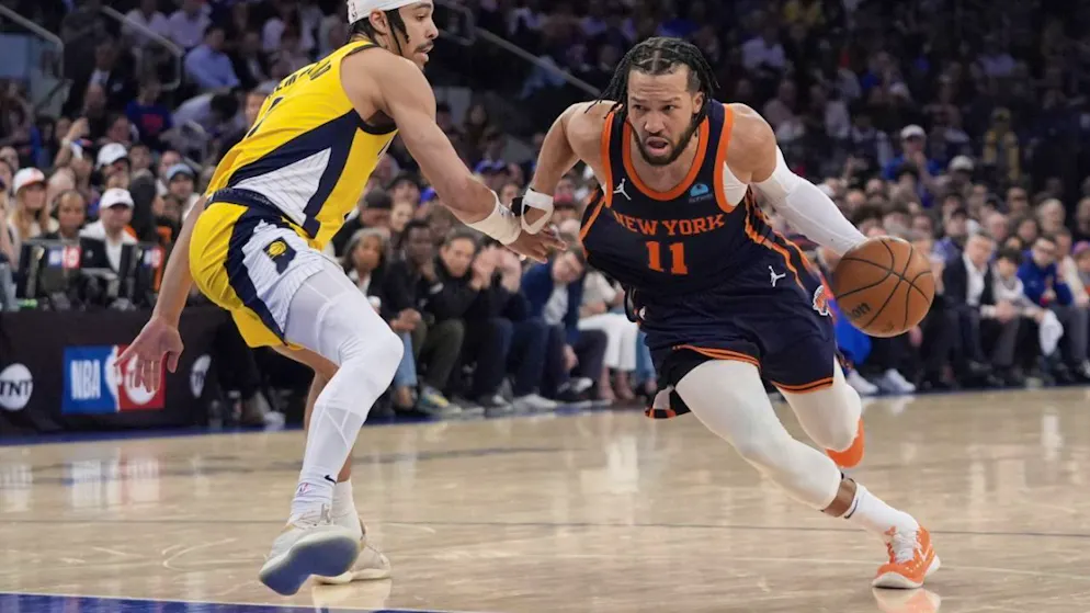 Jalen Brunson legte mit 24 Punkten in der zweiten Spielhälfte den Grundstein für den zweiten Sieg der Knicks in der Viertelfinalserie gegen Indiana