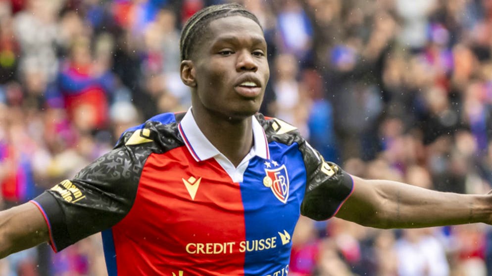 Setzte im FCB-Dress oft zum Torjubel an: Thierno Barry