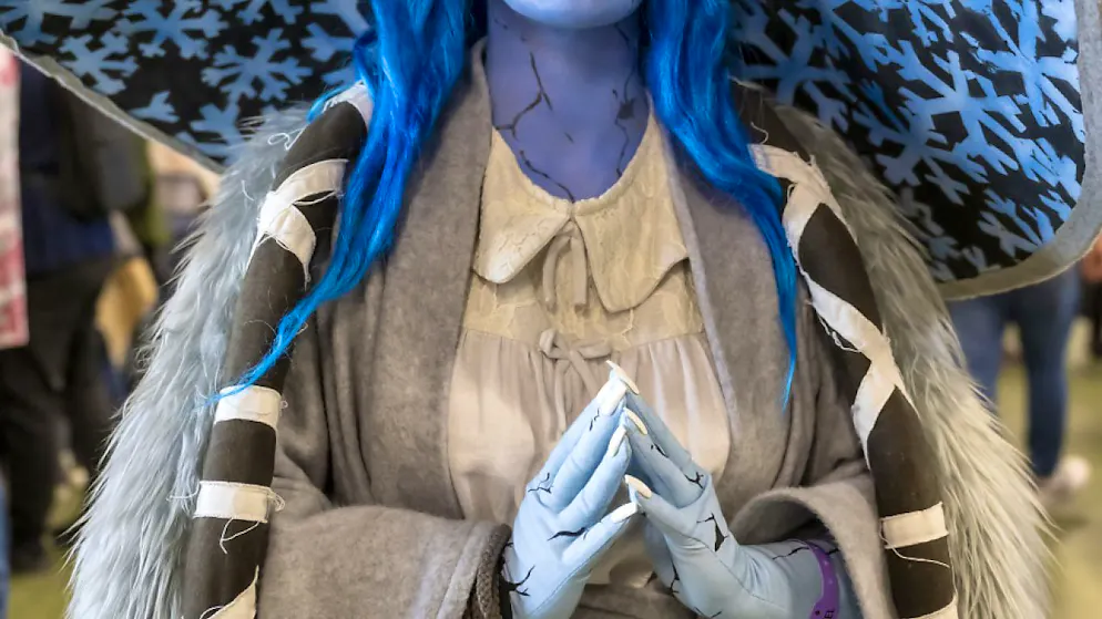 Comic-Prinzessinnen und Film-Monster in den Hallen der Messe Basel - Gallery. Zum Teil sind die Kostüme der Cosplayer sehr aufwendig gestaltet.