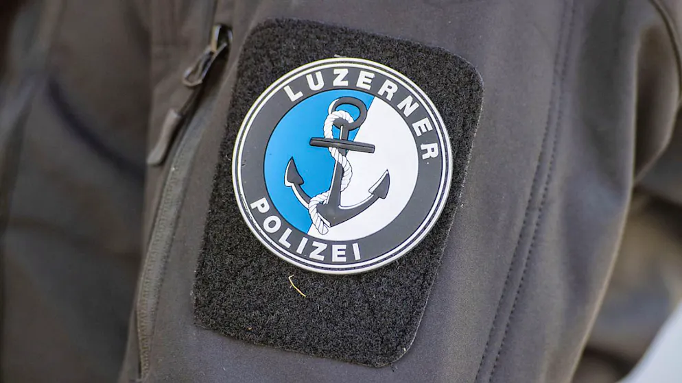 Fussballfans haben auch ein Fahrzeug der Luzerner Polizei verschmiert. (Archivbild)