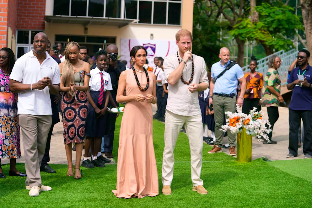 Prinz Harry und Herzogin Meghan besuchten Anfang Mai Nigeria, um Werbung für die «Invictus Games» zu machen.