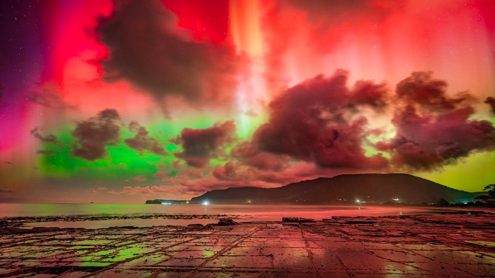Polarlichter dank Sonnensturm. Gewaltiges Naturspektakel am Schweizer Nachthimmel