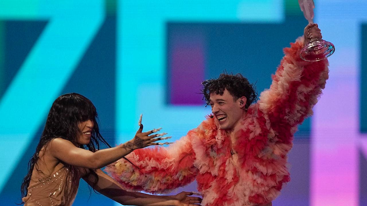 Musik. Nemo gewinnt den Eurovision Song Contest für die Schweiz