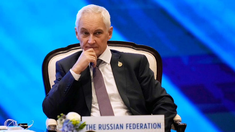 Andrej Beloussow, Verteidigungsminister von Russland.
