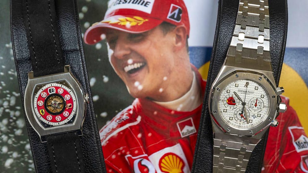 Ecco per quanto. Orologi di Michael Schumacher venduti all'asta a Ginevra