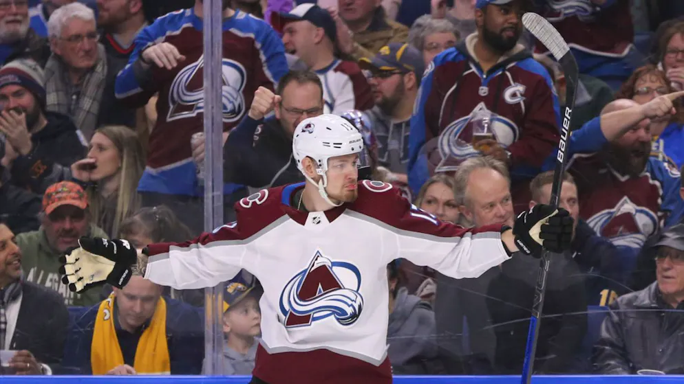 Ausgejubelt – Waleri Nitschuschkin, der Topskorer der aktuellen Playoffs in der NHL, wird für mindestens ein halbes Jahr gesperrt.