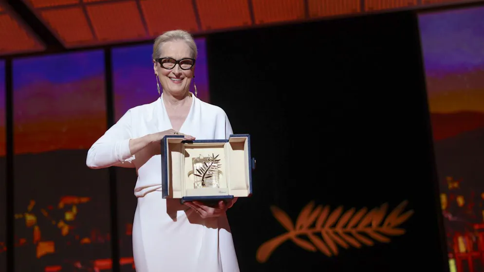 Die Ehrenpalme feiert sie. Meryl Streep vergass ihren ersten Oscar auf der Toilette