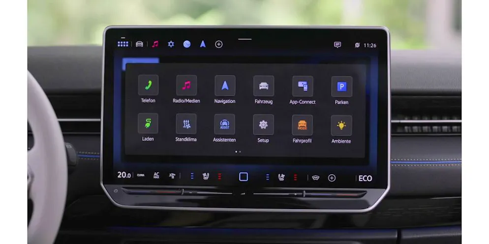 Endlich funktioniert das Infotainment so, wie es sollte. 