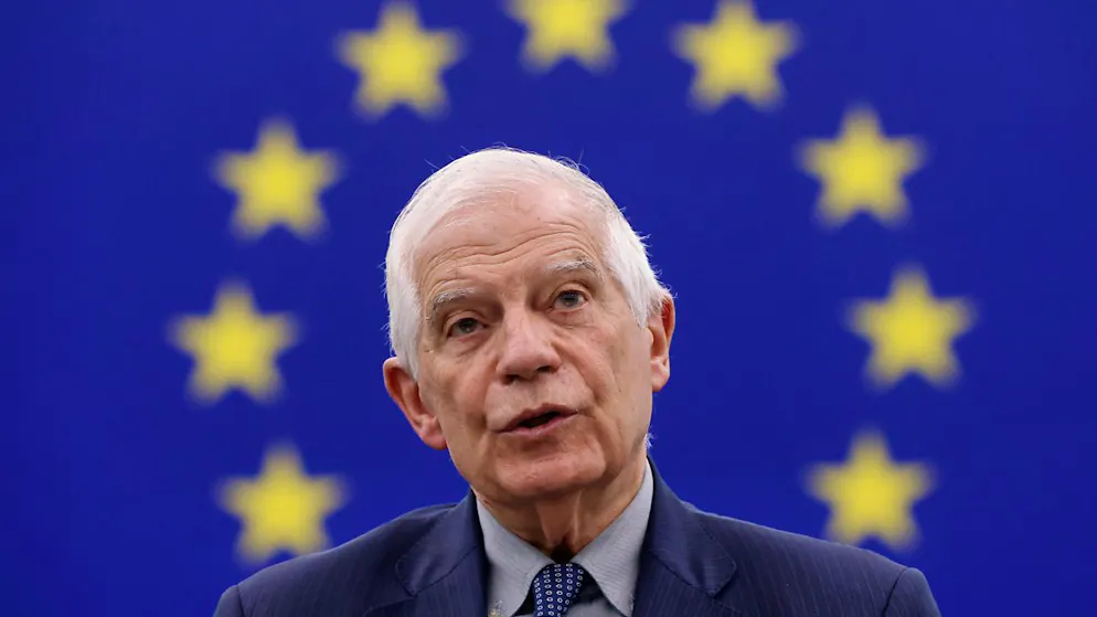 ARCHIV - Die Europäische Union hat Israel nach Angaben des Außenbeauftragten Josep Borrell aufgefordert, den Militäreinsatz in Rafah «unverzüglich» zu beenden. Foto: Jean-Francois Badias/AP/dpa