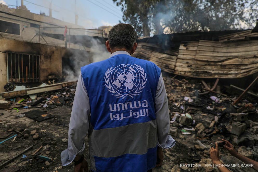 Israël accuse l'UNRWA d'être infiltrée par des membres du mouvement palestinien islamiste Hamas et affirme que certains de ses employés ont participé aux attaques du 7 octobre 2023 (archives).