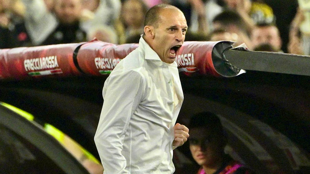 «Comportement irrespectueux». Massimiliano Allegri puni pour son spectaculaire coup de sang