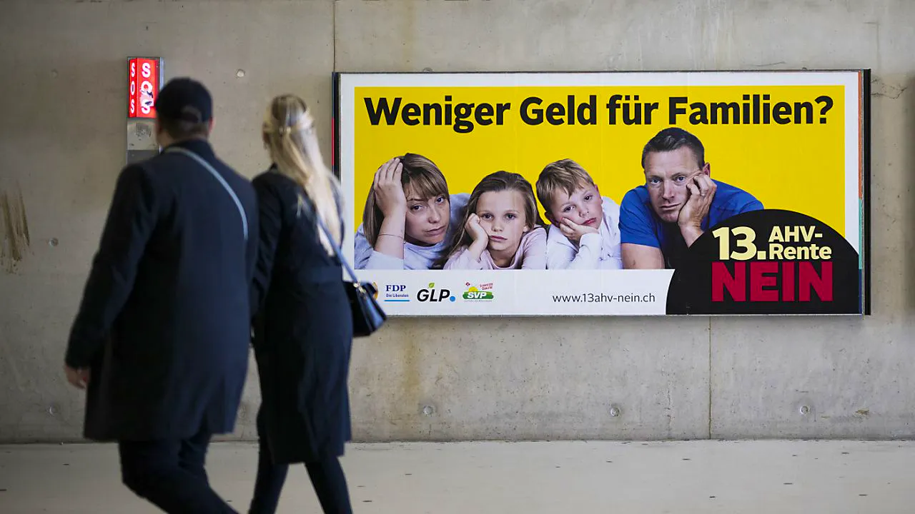 Eidg. Abstimmungen. Teurere Kampagnen zu AHV-Initiativen im März ohne Wirkung