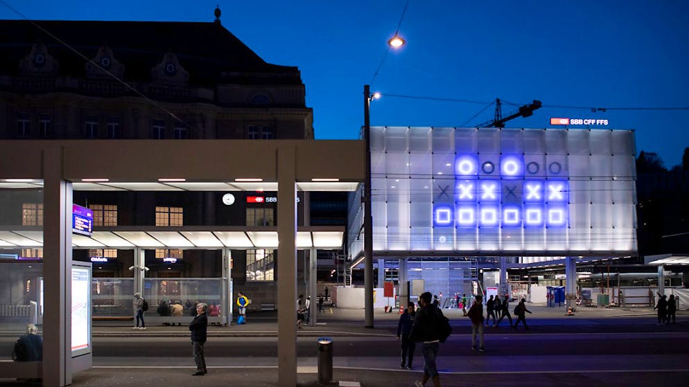 Security trial in St. Gallen. 