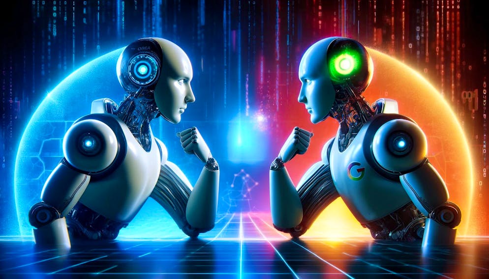 Open AI gegen Google: Wer hat die Nase vorne?