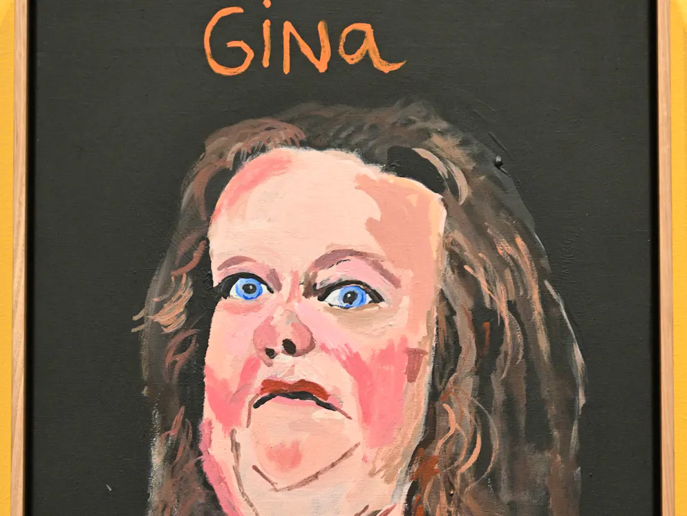 Gina Rinehart in der Porträtserie «Australia in Colour» von Künstler Vincent Namatjira.