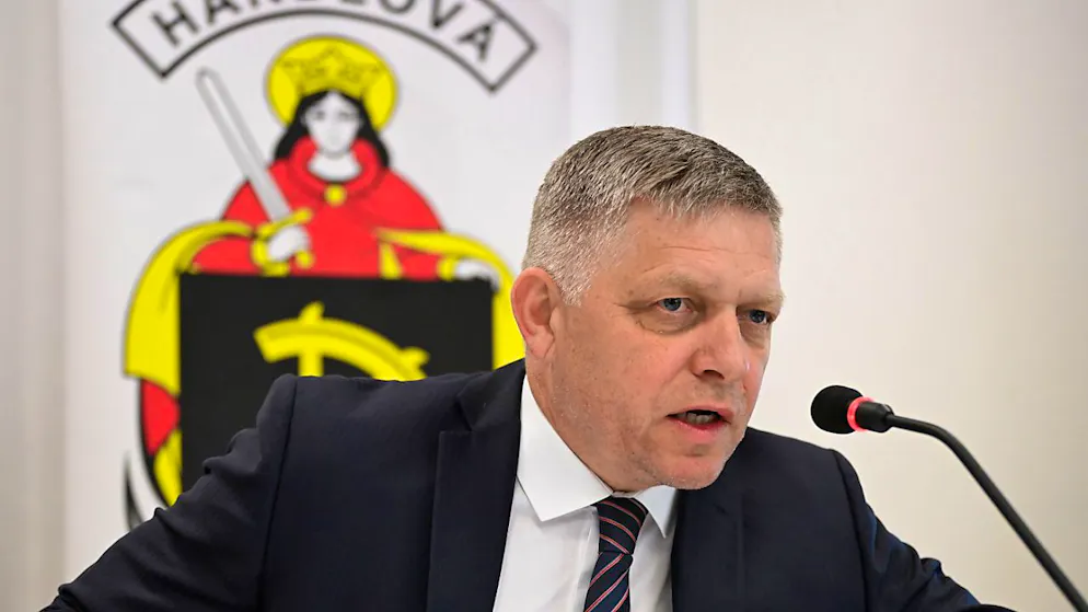ARCHIV - Robert Fico ist angeschossen und verletzt worden. Foto: Radovan Stoklasa/TASR/dpa