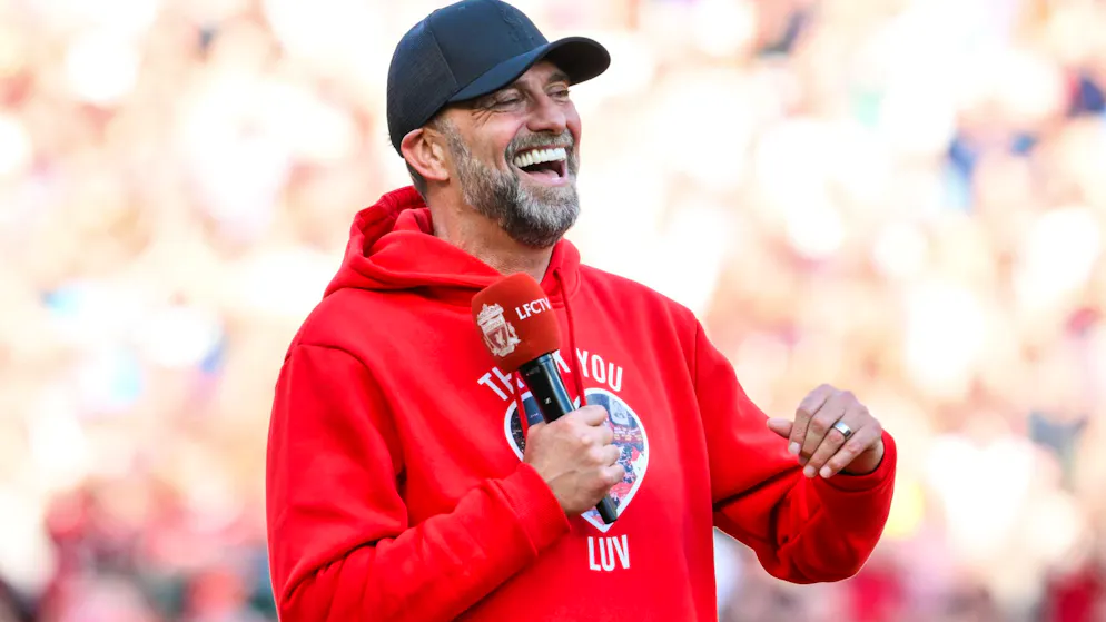 Jürgen Klopp lacht bei seinem Abschied – sorgte aber auch für viele Tränen.