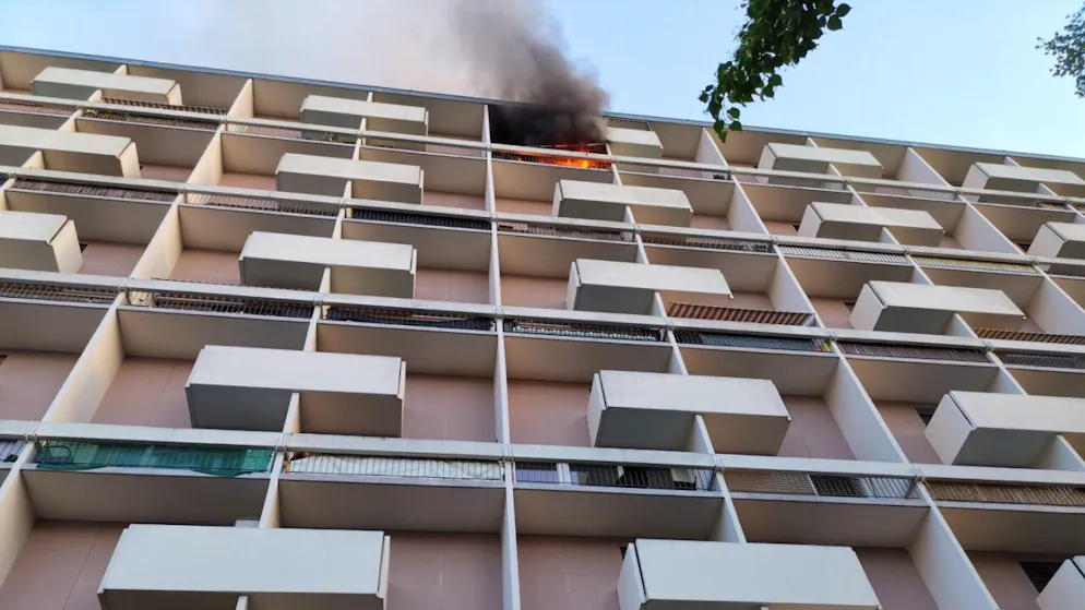 Verletzt wurde bei dem Wohnungsbrand in Spreitenbach AG niemand.